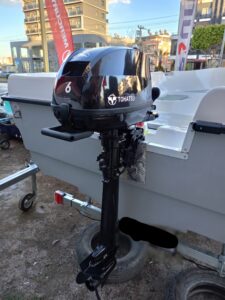 Tohatsu 6 HP 4-Zamanlı Uzun Şaft MFS6D Dıştan Takma