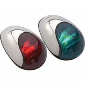 Attwood LED İskele Sancak Seyir Feneri Seti (Paslanmaz Kasa)