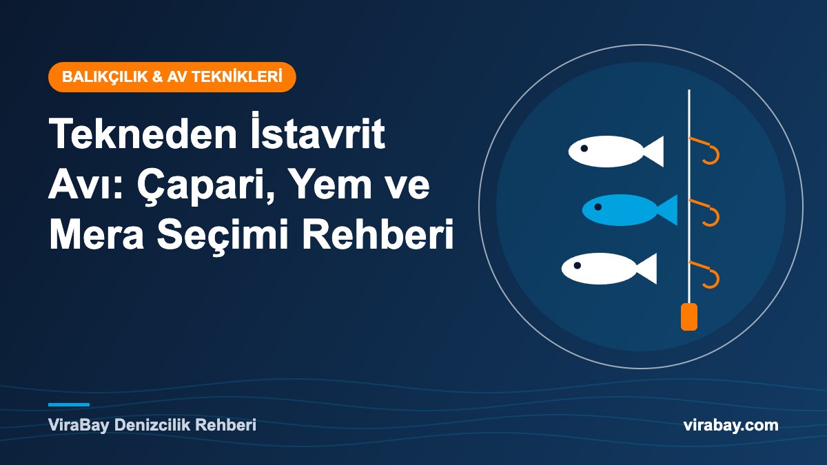 Tekneden İstavrit Avı: Çapari, Yem ve Mera Seçimi Rehberi
