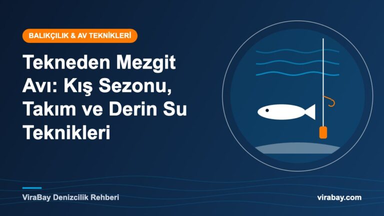 Tekneden mezgit avı için dip takımı ve çapari - ViraBay rehber kapak görseli